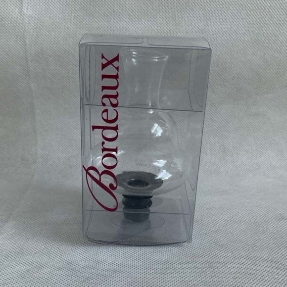 NIB Wine Aerator Bordeaux Glass Wine Bottle Cork Wine Pourer Bottle Top - Picture 6 of 7